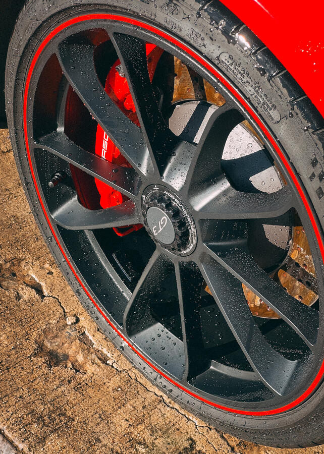 Porsche GT3 wheels coated Porsche GT3 wheels coated